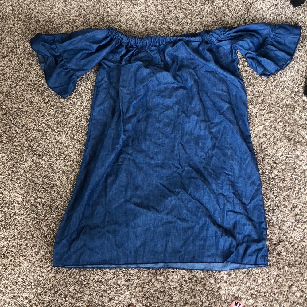 Off the shoulder dress